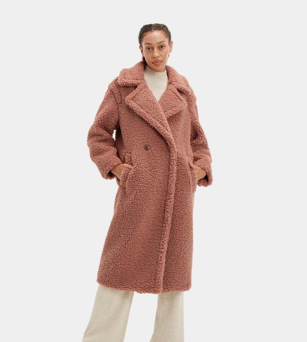 UGG® 公式【 ガートルード ロング テディ コート|Gertrude Long Teddy 