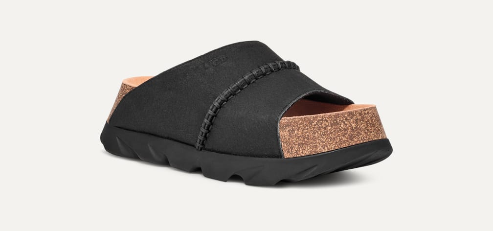 UGG サンダル サンスキップ スライド ブラック 楽天市場】アグ UGG スライドサンダル Sunskip Slide 1152695