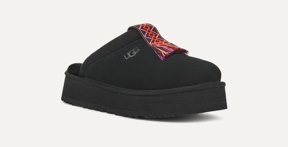 UGG 黒 23センチ ぽ サンダル tazzle