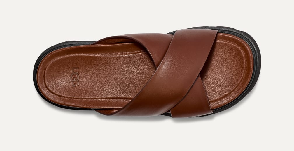 UGG キャピトラ クロス スライドサンダル ○UGG○Capitola Buckle Slide キャピトラ クロス スライド (UGG