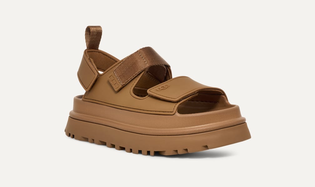 25年春夏】UGG/アグの大人気サンダル、ゴールデングロウが予約開始！サイズ感もご紹介いたします。 / スタッフブログ - ARKnets 公式通販