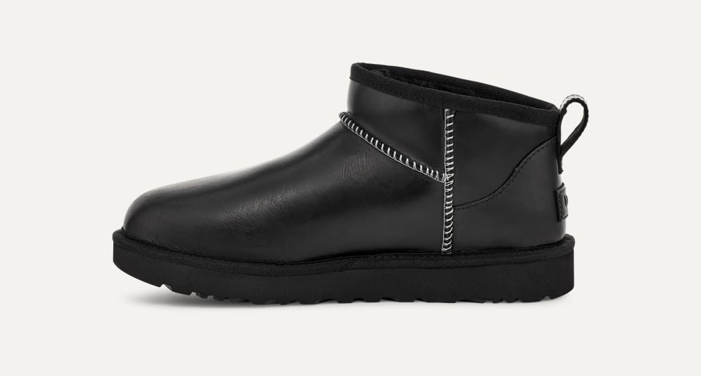 UGG® 公式【 クラシック ウルトラ ミニ LTHR リジェン|Classic
