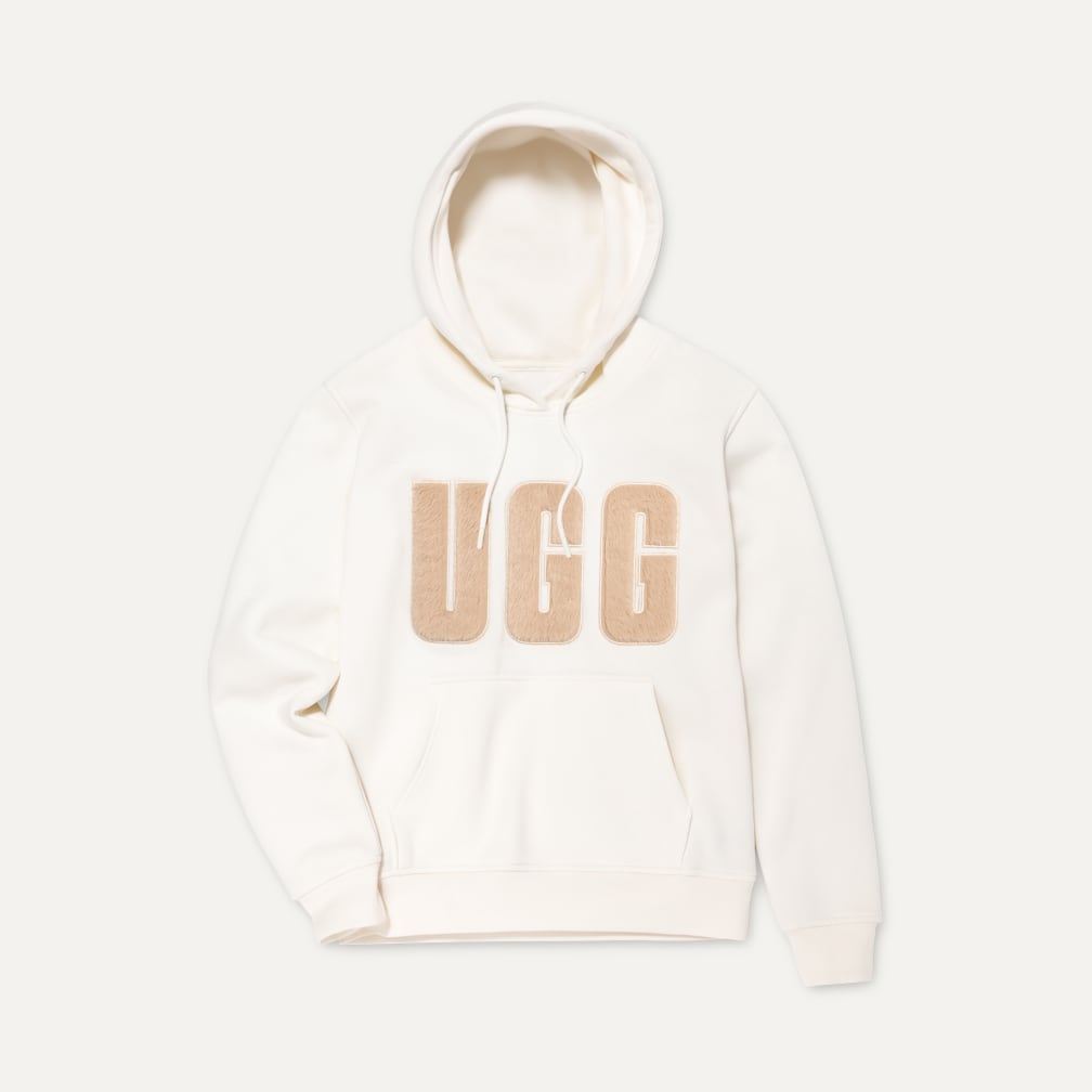 UGG® 公式【 レイ UGGフラッフ ロゴ フーディ|Rey UGGfluff Logo 