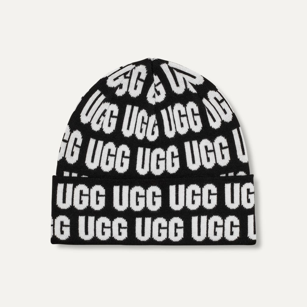 特別セーフ ロゴ UGG 公式【 UGG® ビーニー|UGG 191459181126 Beanie| Logo 帽子