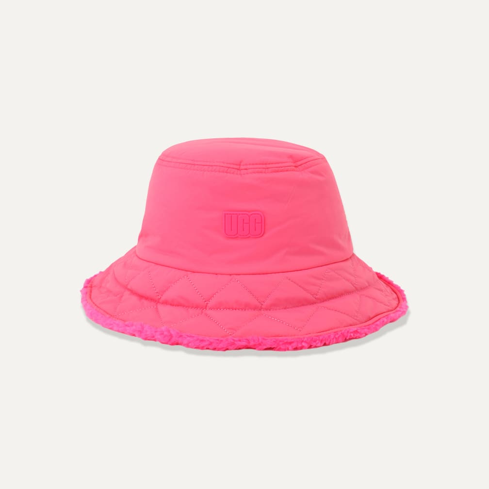 【UGG】ボア バケットハット ピンク