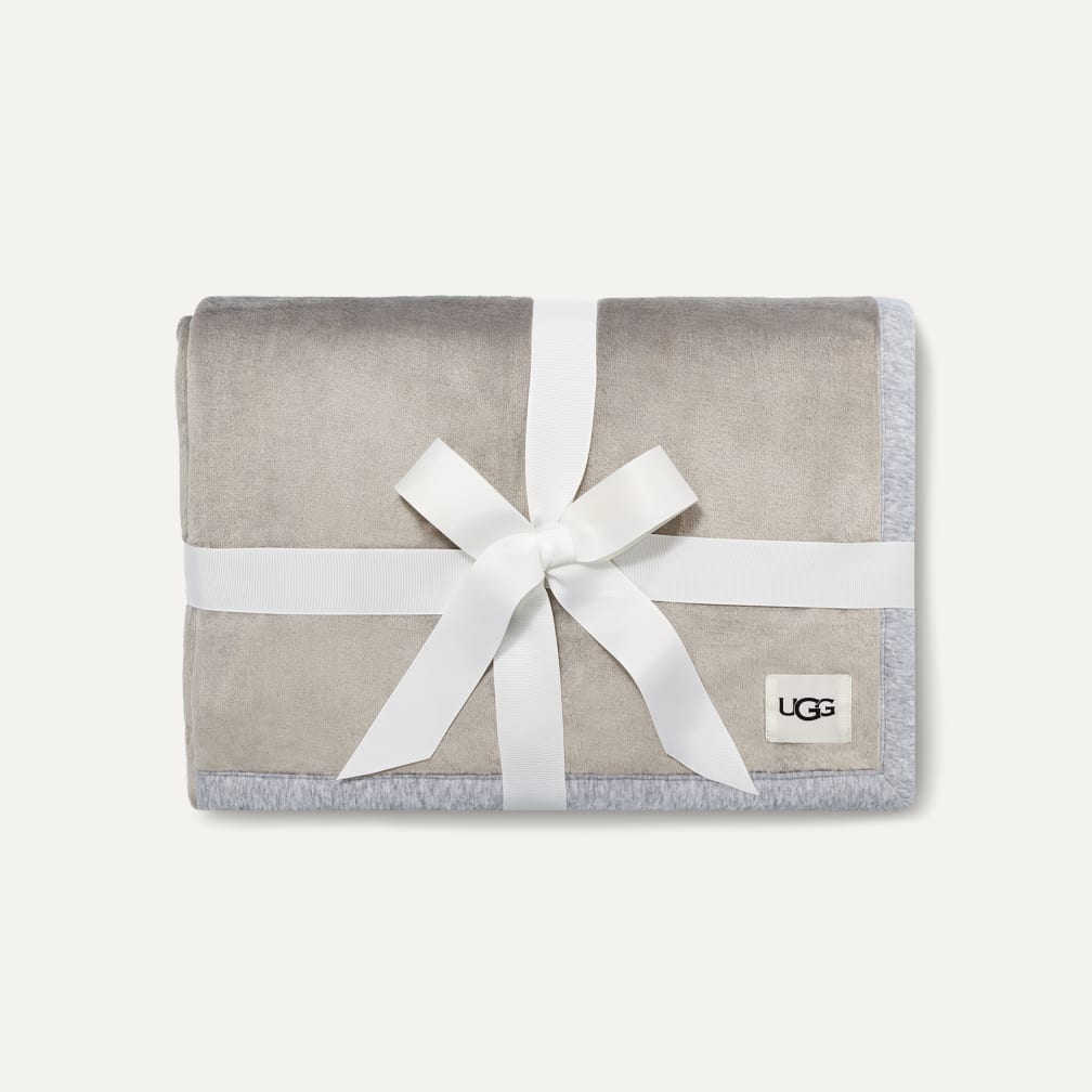 【新品未使用】UGG DUFFIELD THROW II ベージュ UGG® 公式【 ダッフィールド スロー II|Duffield Throw II