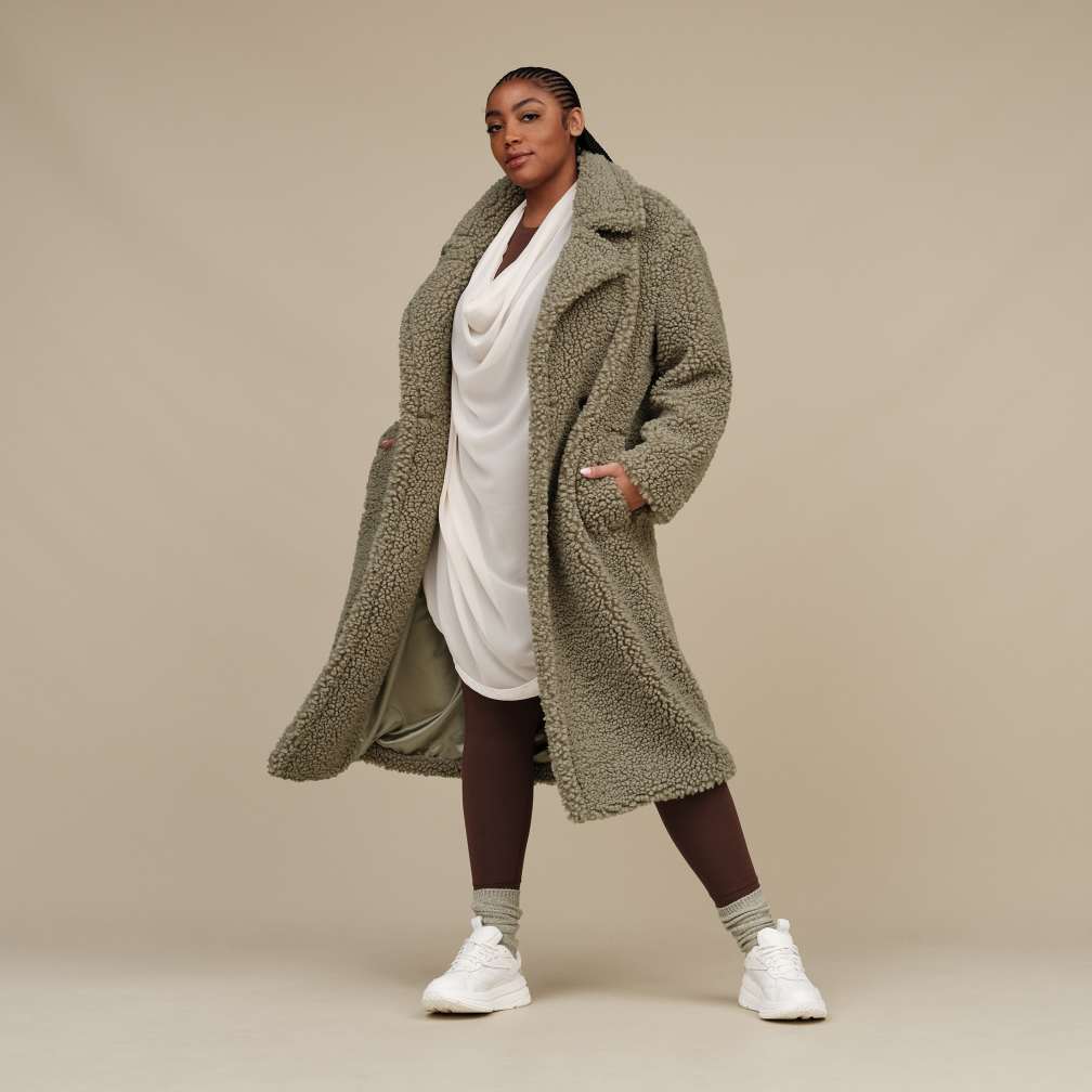 UGG® 公式【 ガートルード ロング テディ コート|Gertrude Long Teddy Coat| 197634381626 | レディース】 アグ 公式サイト