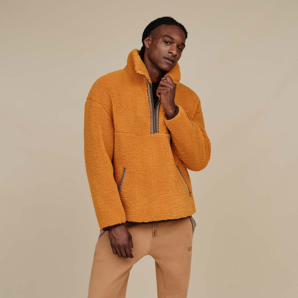 UGG® 公式【 UGGブレイド ハーフ ジップ|UGGbraid Half Zip| 197634387659 | メンズ】アグ 公式サイト