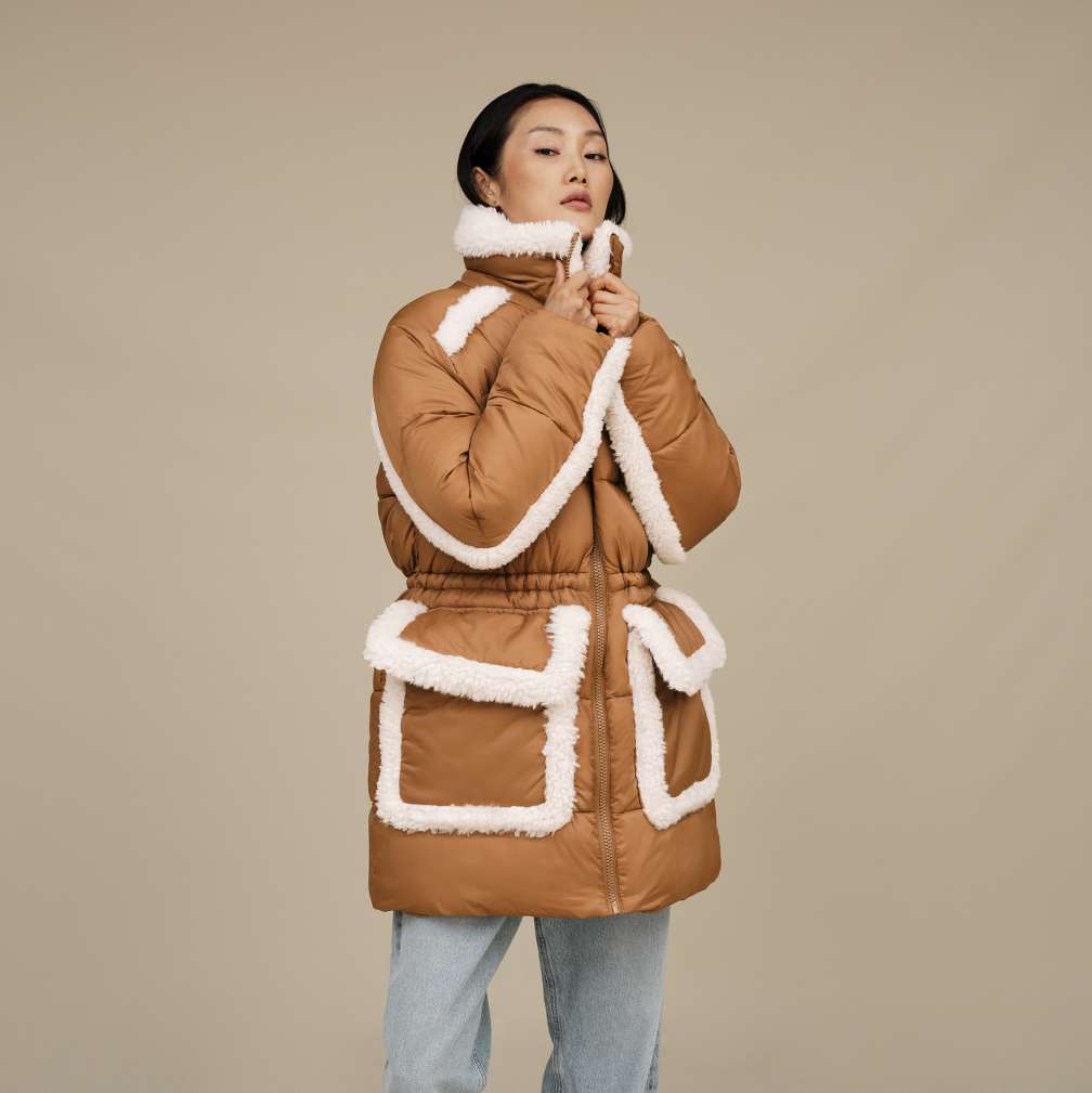 UGG® 公式【 アマール プラッシュシーム パッファー コート|Amal UGG® 公式【 アマール プラッシュシーム パッファー コート|Amal