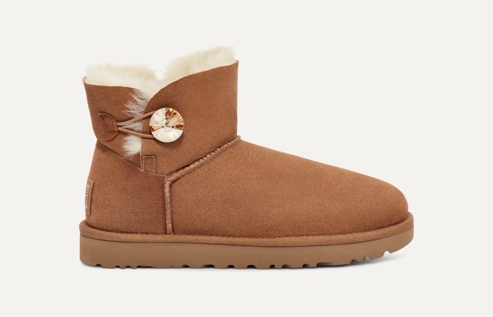 UGG® 公式【 ミニ ベイリー ボタン ブリング|Mini Bailey Button Bling| 190108263565 | レディース】アグ  公式サイト