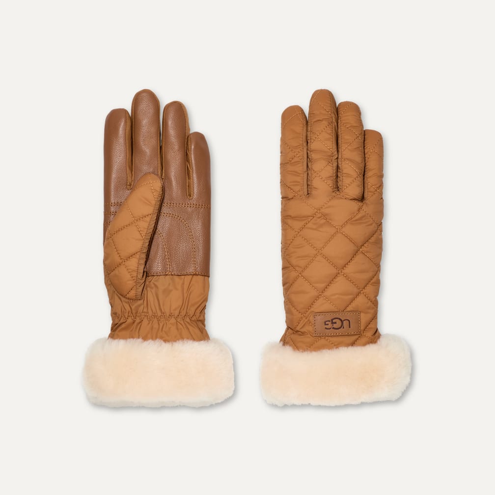UGG® 公式【 キルテッド パフォーマンス グローブ|Quilted Performance Glove| 191459231777 | レディース】 アグ 公式サイト