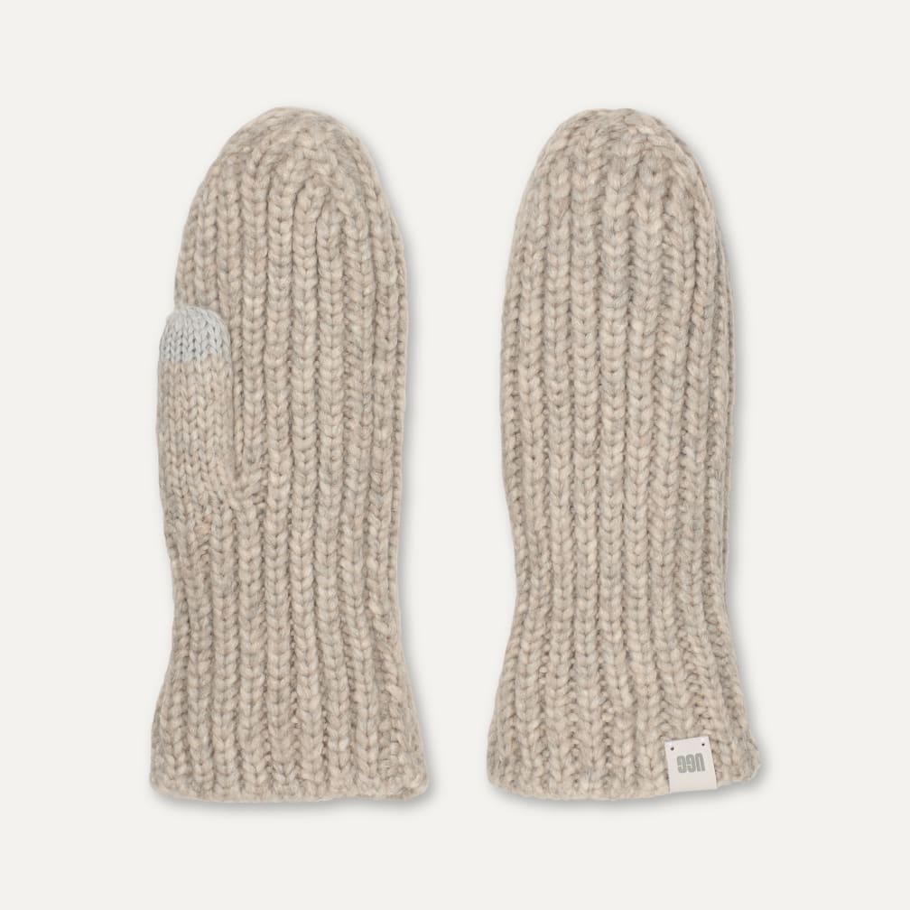 Women's Chunky Rib Mitten