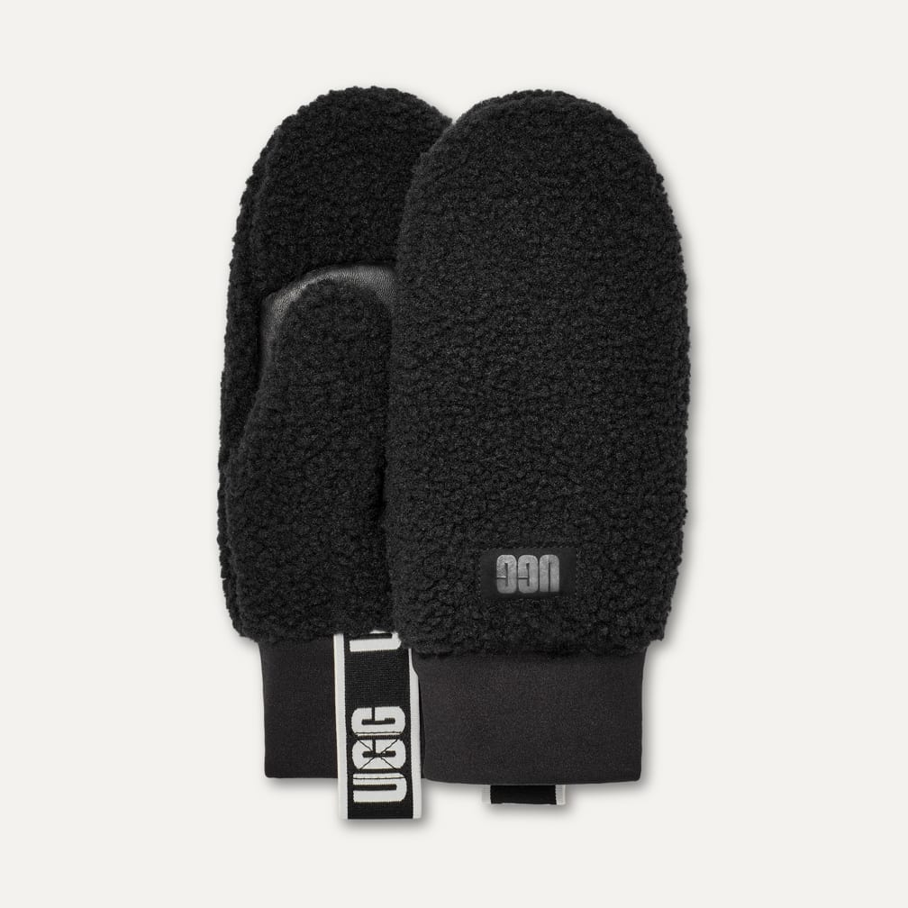 UGG® 公式【 UGGフラッフ ミトン ウィズ ロゴ テープ|UGGfluff Mitten With Logo Tape|  191459231258 | レディース】アグ 公式サイト