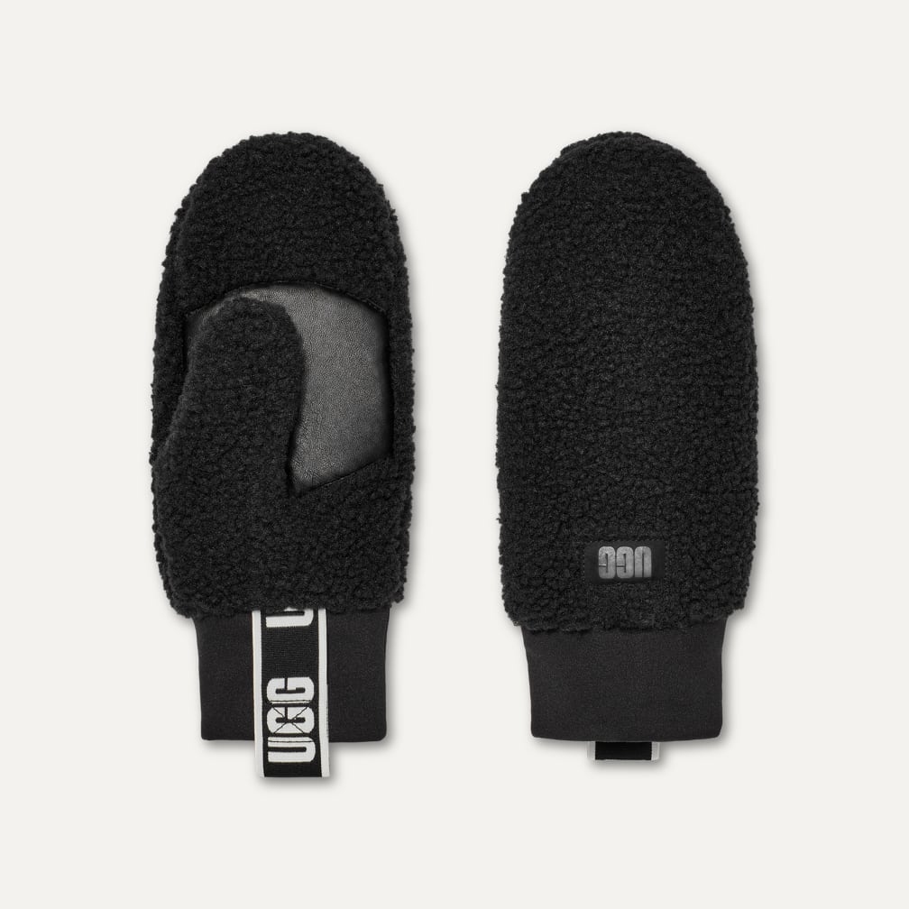 UGG® 公式【 UGGフラッフ ミトン ウィズ ロゴ テープ|UGGfluff Mitten With Logo Tape|  191459231296 | レディース】アグ 公式サイト