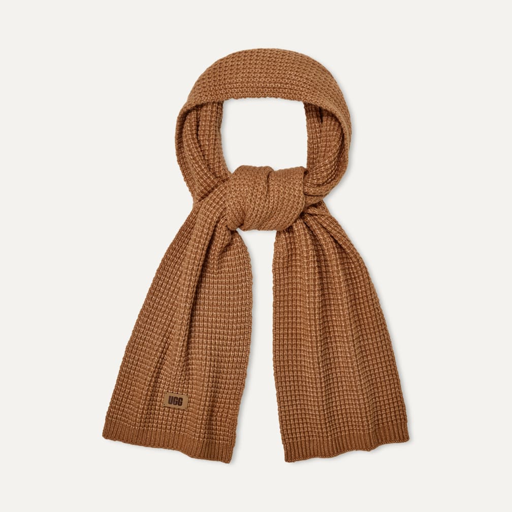 UGG® 公式【 ワッフル スカーフ|Waffle Scarf| 191459230138 | メンズ】アグ 公式サイト
