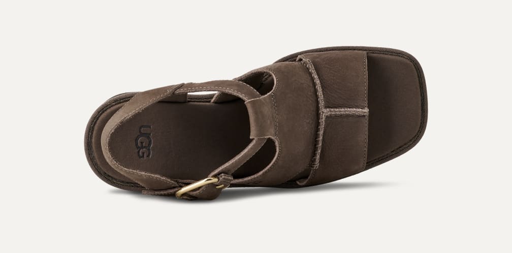 UGG® 公式【 ニュー ハイツ プラットフォーム T-ストラップ|New