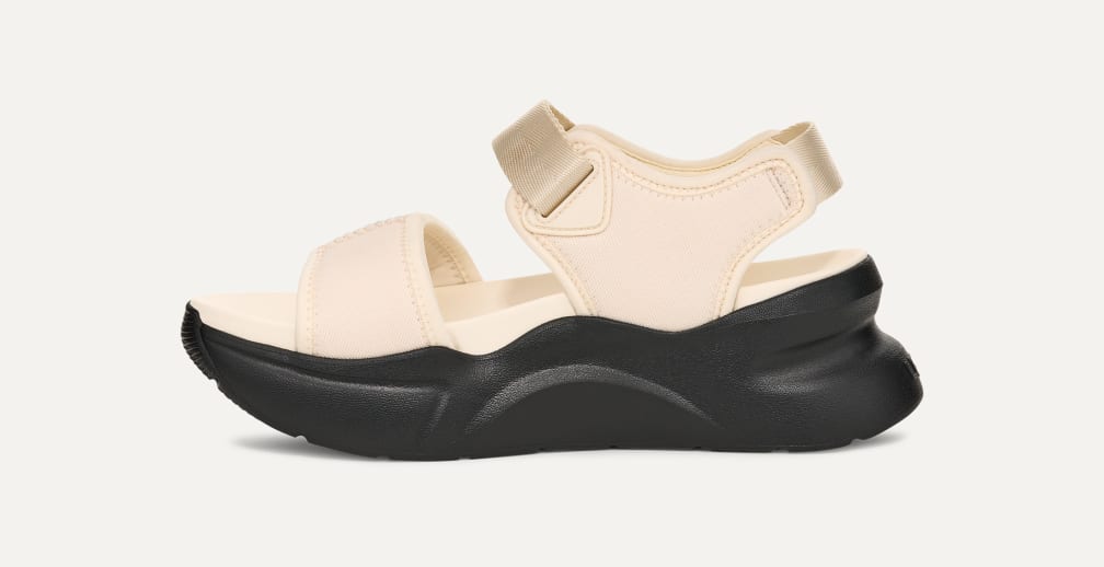 【完売必至】アグ■LA HEIGHTS サンダル 厚底 バイカラー 新作！限定UGG W LA HEIGHTS SANDAL 厚底サンダル新品未使用