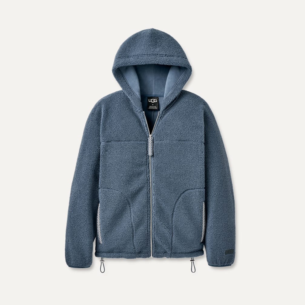 UGG® 公式【 UGGブレイド フル ジップ フーディー|UGGbraid Full