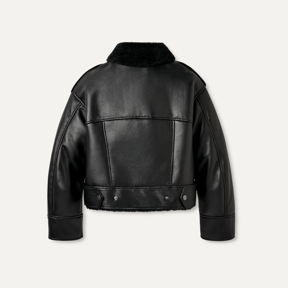 UGG® 公式【 フィニアン ラックスフラッフ モト ジャケット|Finnian