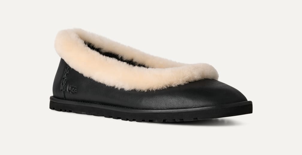 UGG® 公式【 ゾラ レザー バレエ フラット|Zora Leather Ballet Flat UGG® 公式【 ゾラ レザー バレエ フラット|Zora Leather Ballet Flat