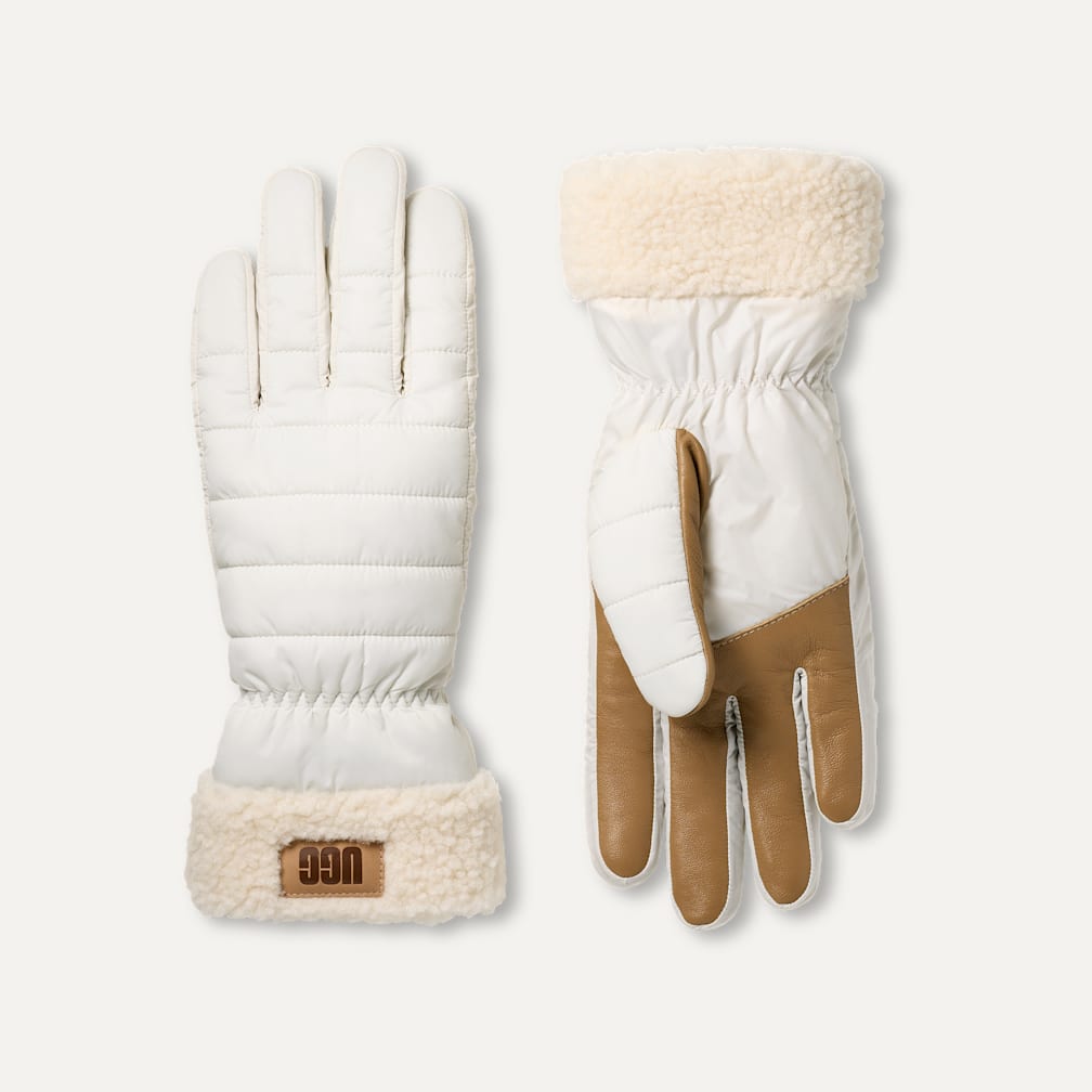 UGG® 公式【 AW UGGフラッフ カフ グローブ|AW UGGfluff Cuff Glove