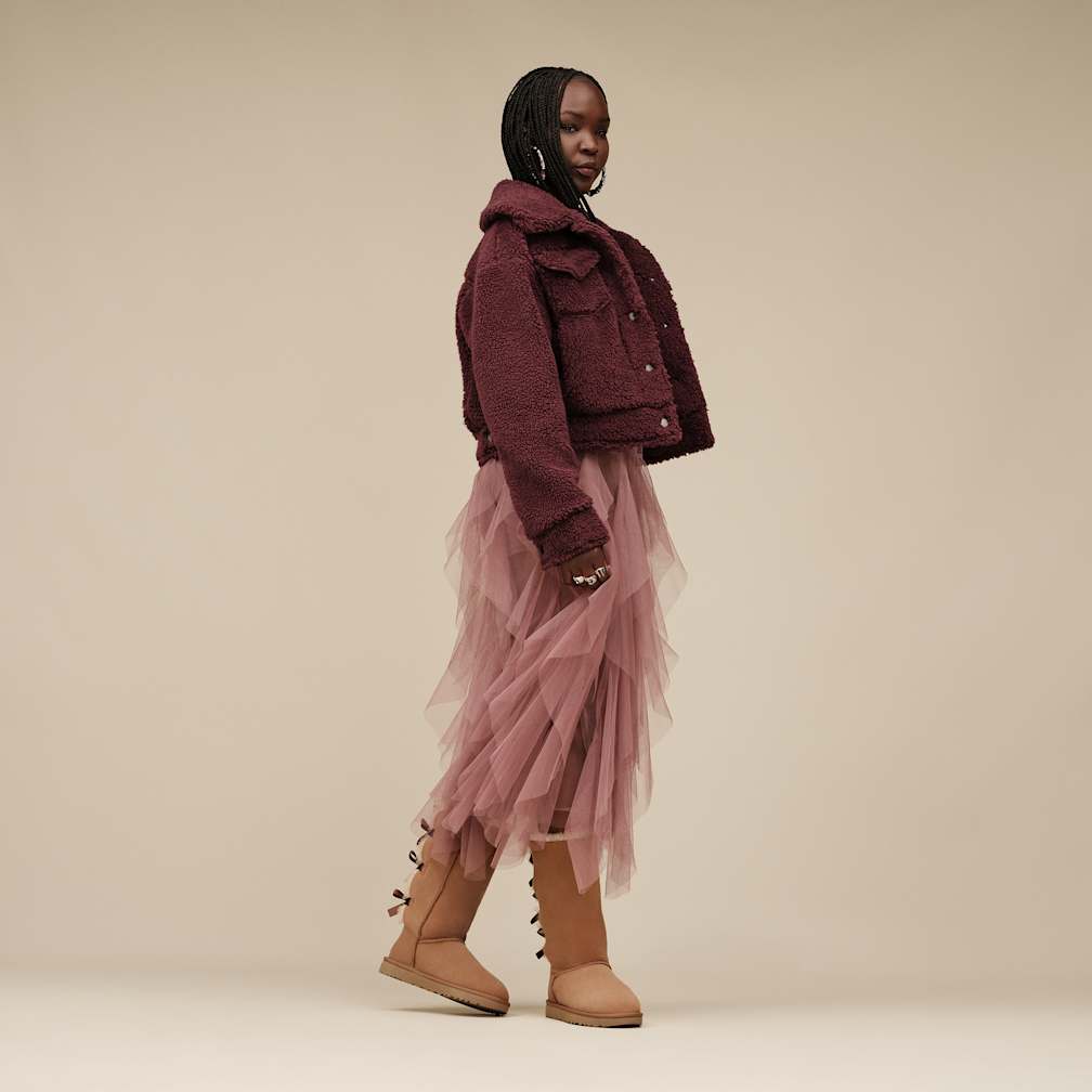 UGG® 公式【 フランキー ショート トラッカー ジャケット|Frankie