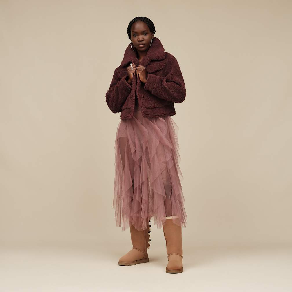 UGG® 公式【 フランキー ショート トラッカー ジャケット|Frankie