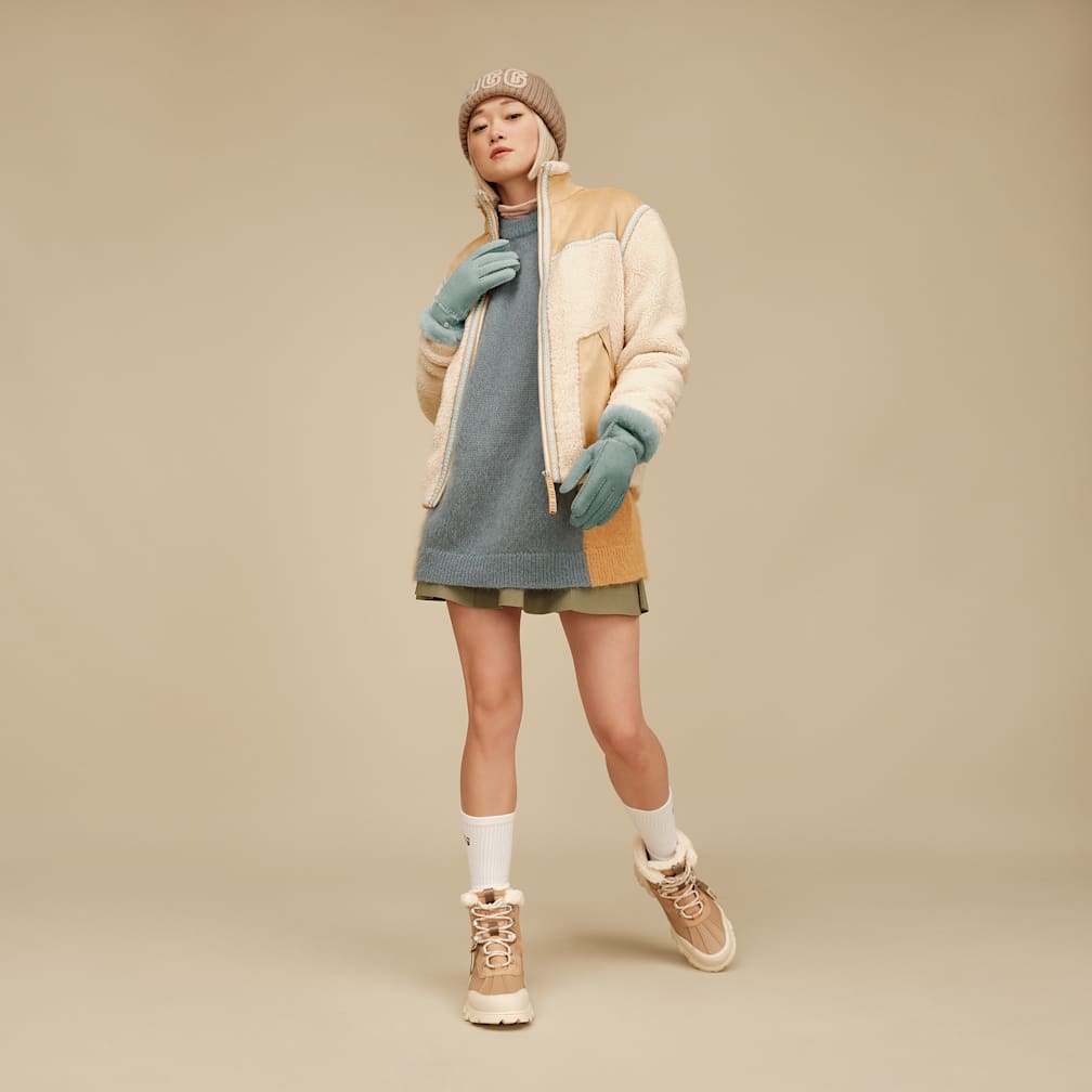 UGG® 公式【 シープスキン シームド グローブ|Sheepskin Seamed Glove