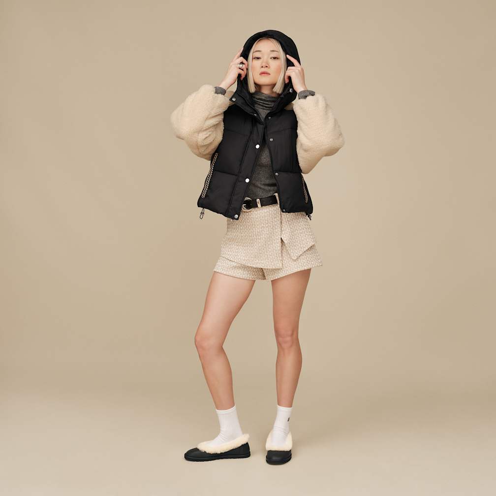 UGG® 公式【 マイカ UGGブレイド パッファー ジャケット|Mykah