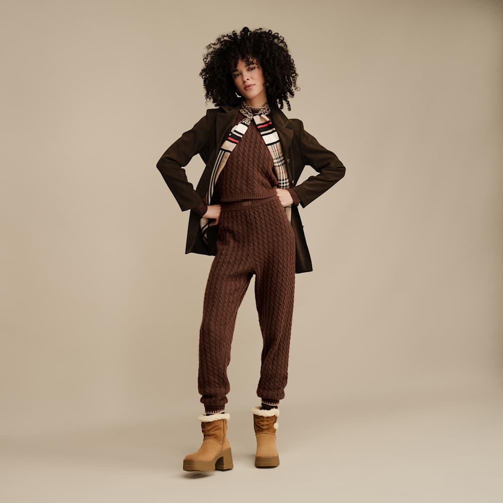 UGG® 公式【 ローレライ ケーブル ニット パンツ|Lorelai Cable Knit