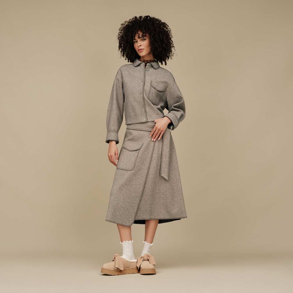 UGG♡ プラットフォーム スリッポン ボウ UGG® 公式【 プラットフォーム スリッポン ボウ|Platform Slip-On Bow