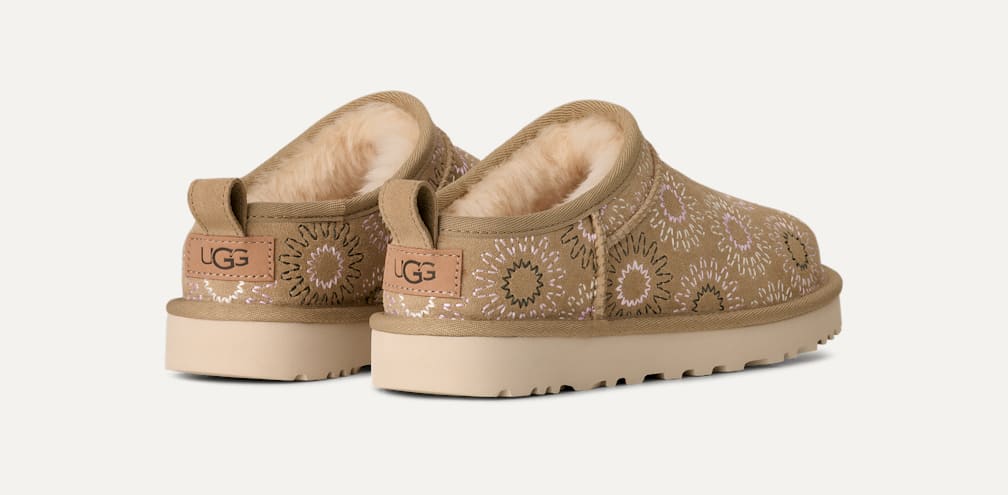 UGG® 公式【 クラシック マイクロ サン スティッチ|Classic Micro Sun