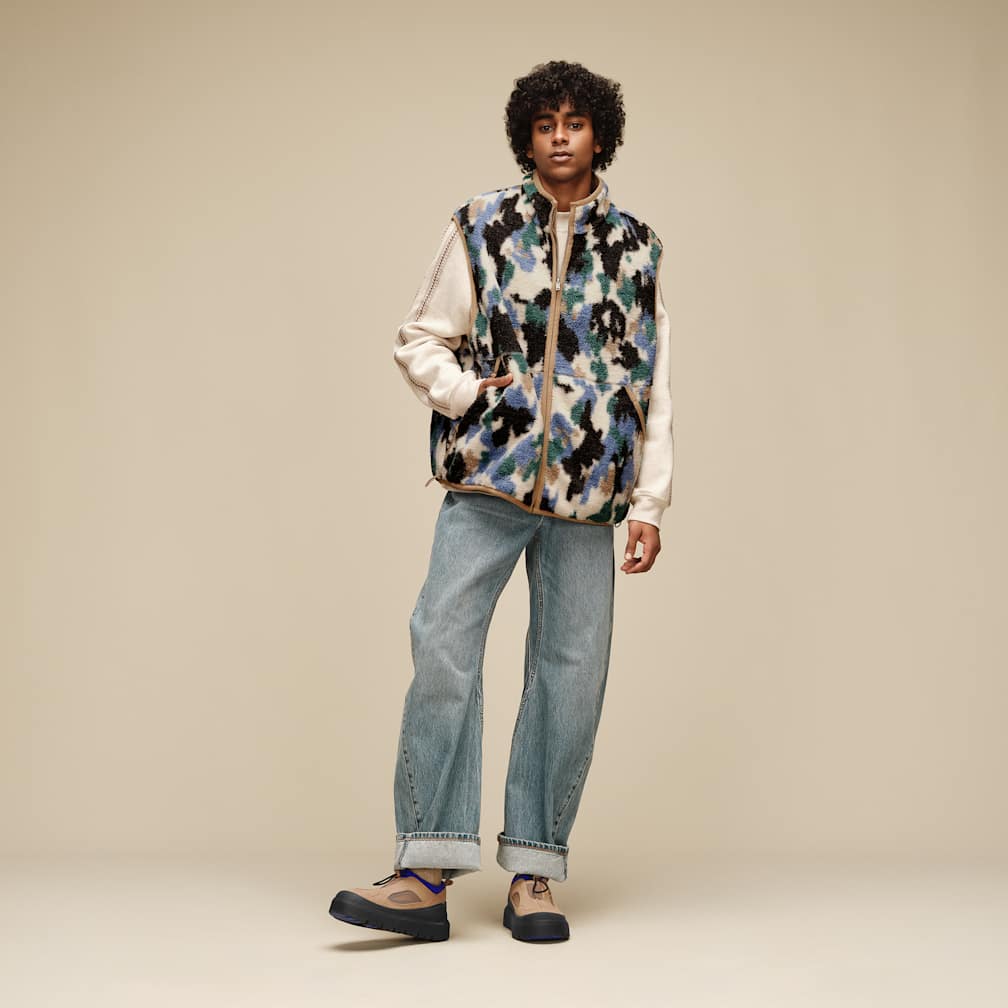 UGG® 公式【 サン スプラッター リバーシブル ベスト|Sun Splatter