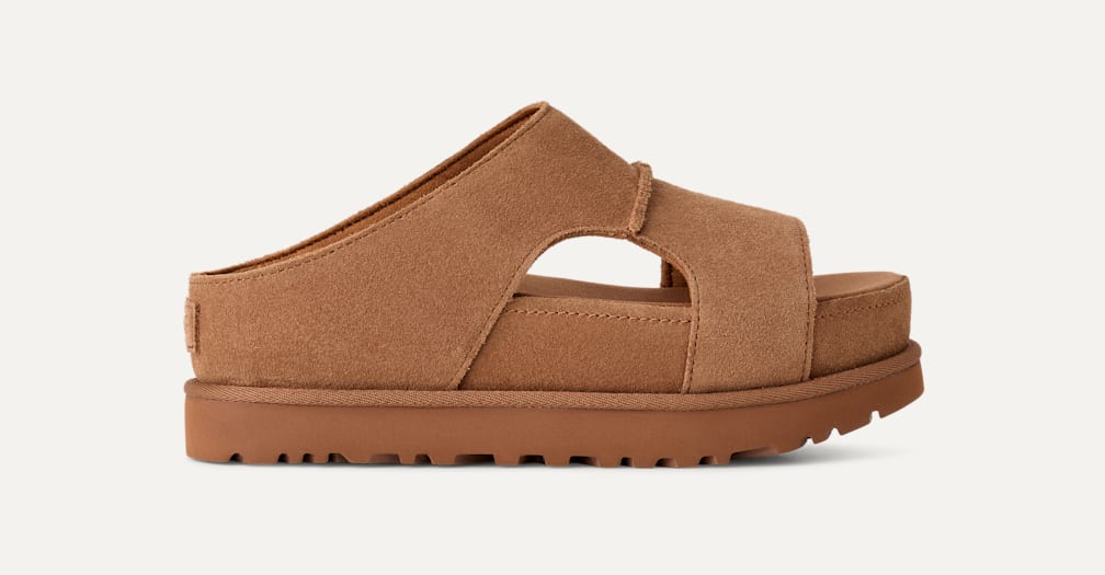 【新品未使用】UGG ゴールデンスター ハイ カットアウト スライド 23cm UGG® 公式【 ゴールデンスター ハイ カットアウト スライド|Goldenstar
