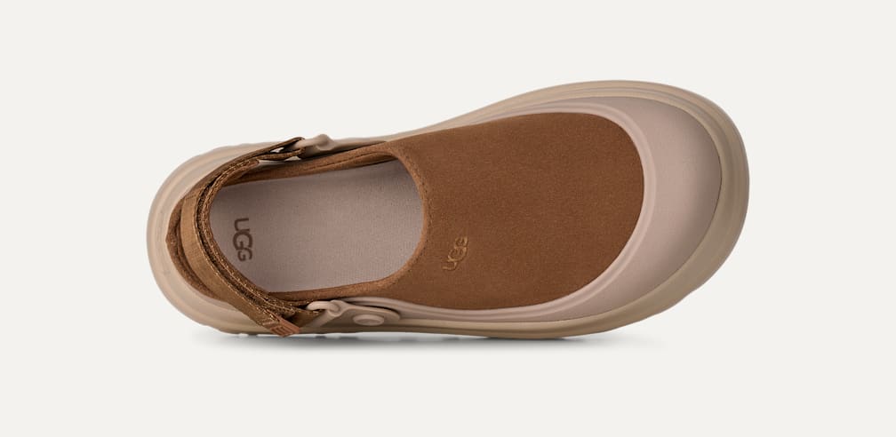 UGG® 公式【 ゴールデングロウ スエード クロッグ|GoldenGlow Suede