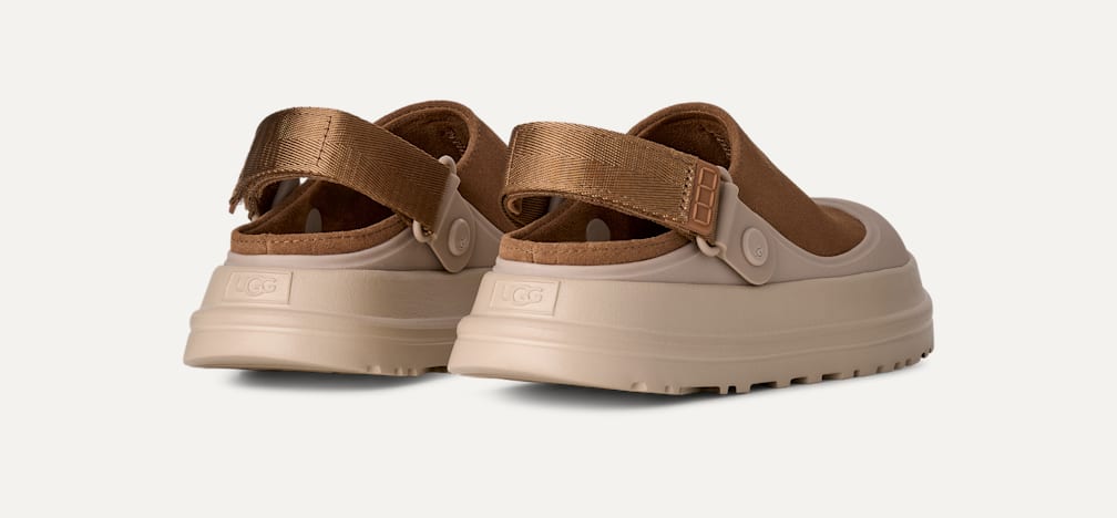 UGG® 公式【 ゴールデングロウ スエード クロッグ|GoldenGlow Suede