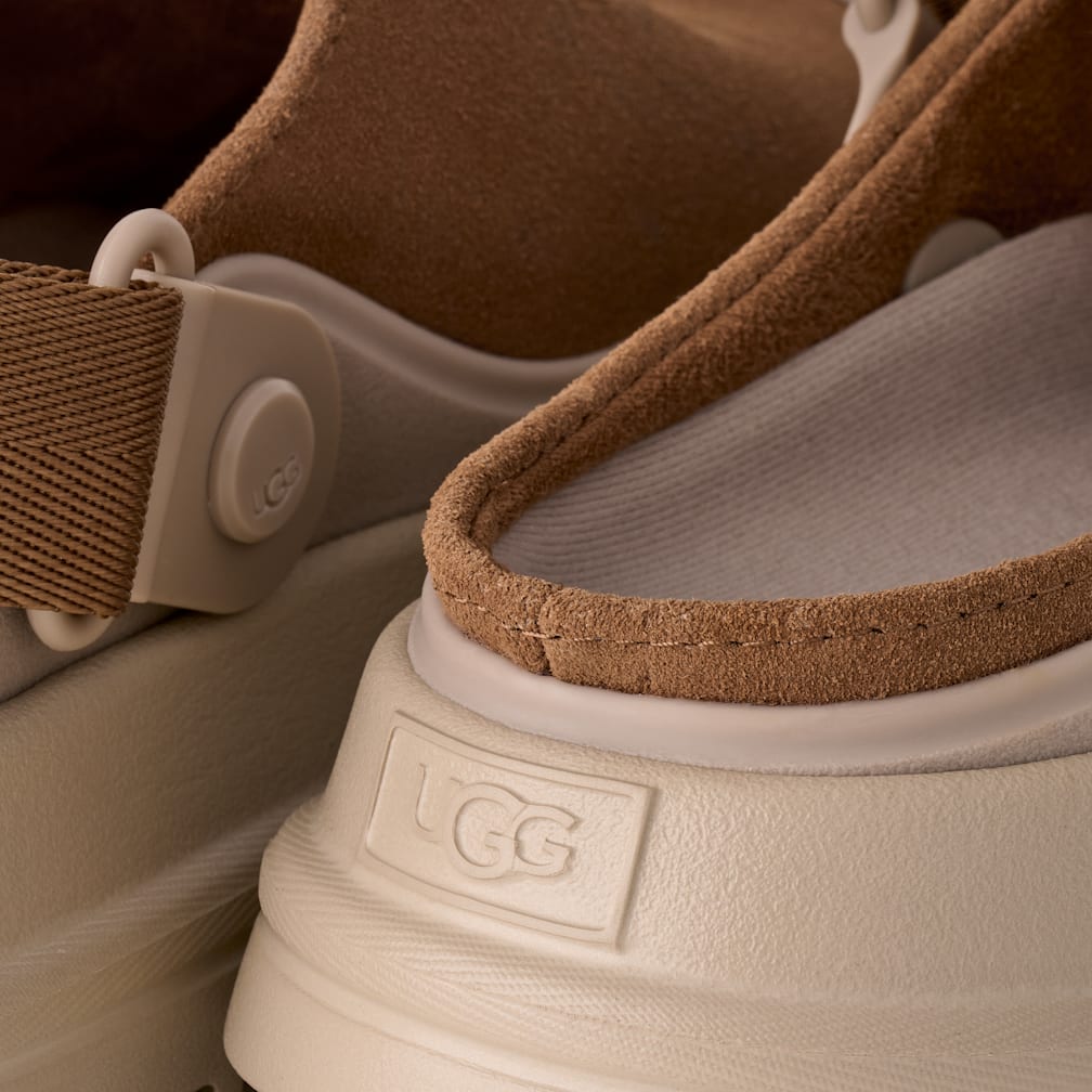 UGG® 公式【 ゴールデングロウ スエード クロッグ|GoldenGlow Suede