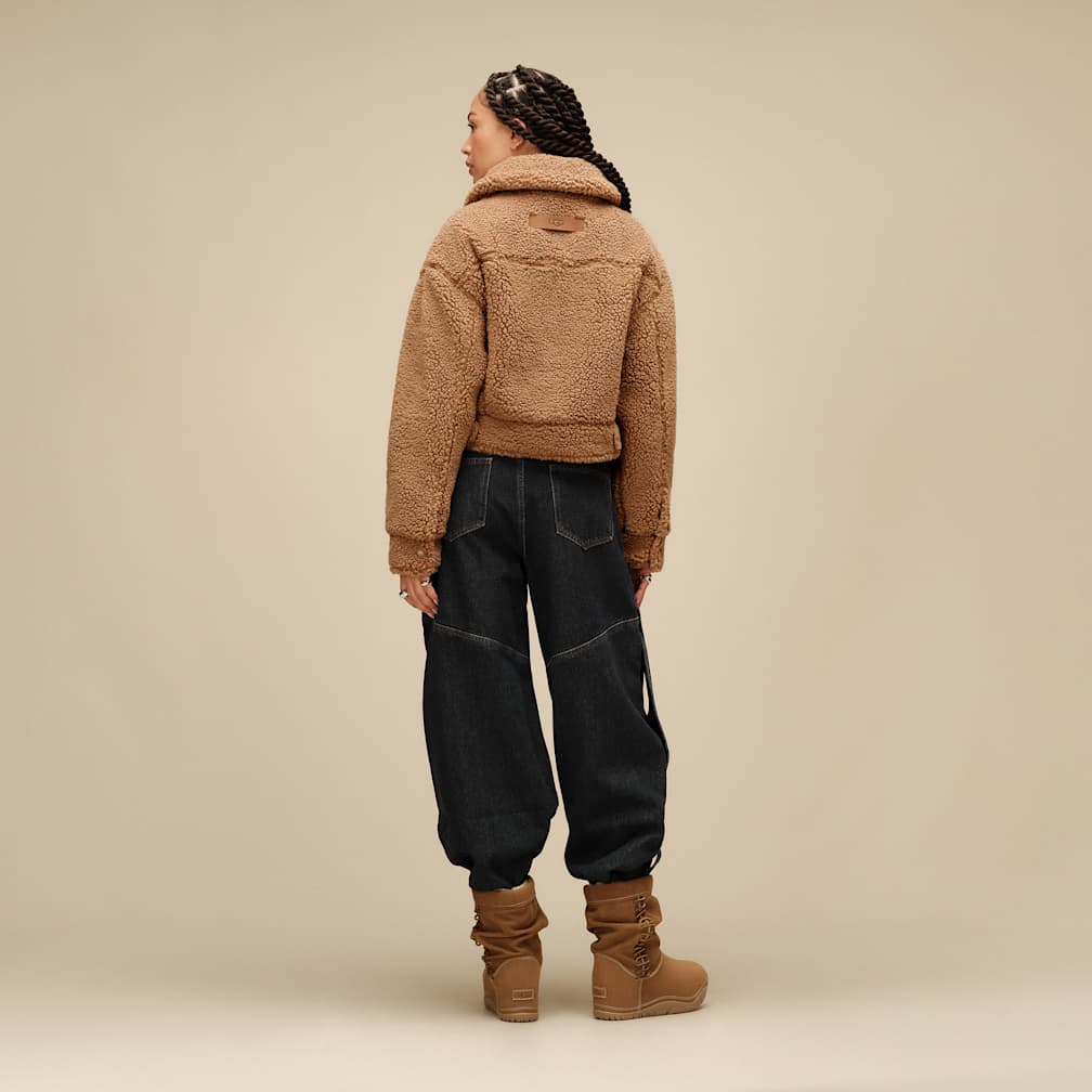 UGG® 公式【 フランキー ショート トラッカー ジャケット|Frankie