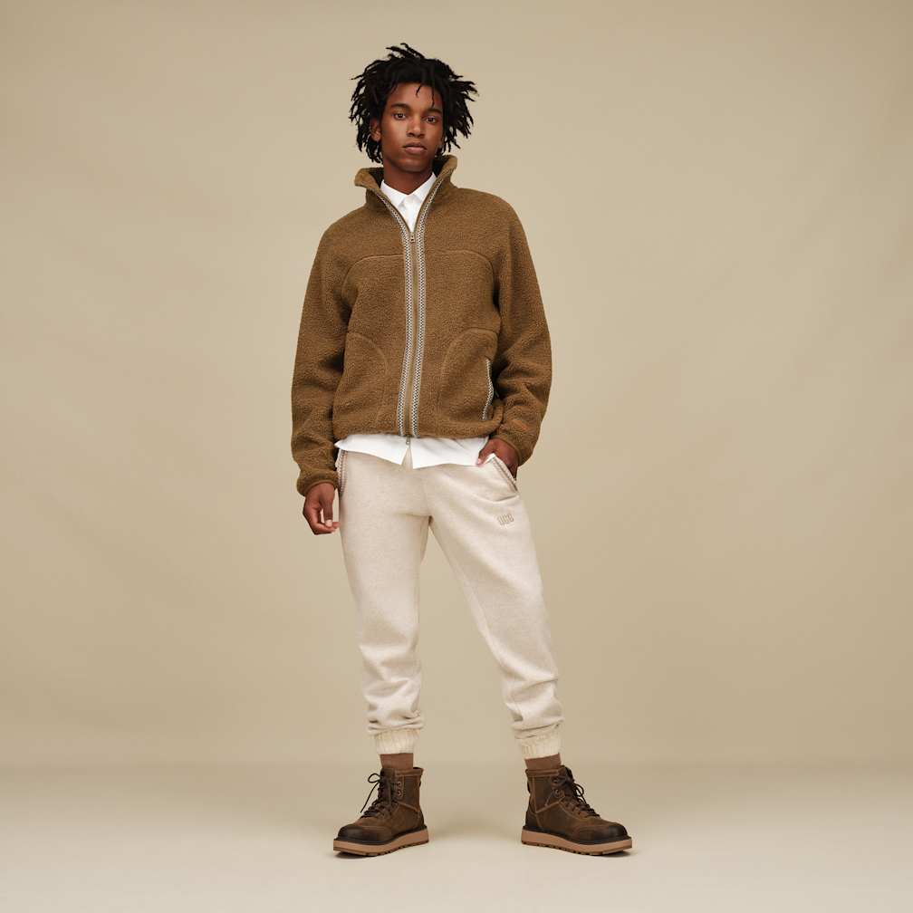 UGG® 公式【 UGGブレイド フルジップ ジャケット|UGGbraid Full-Zip