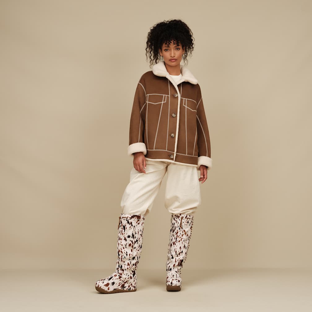 UGG® 公式【 バックド トール ブーツ|Bucked Tall Boot| 1180950
