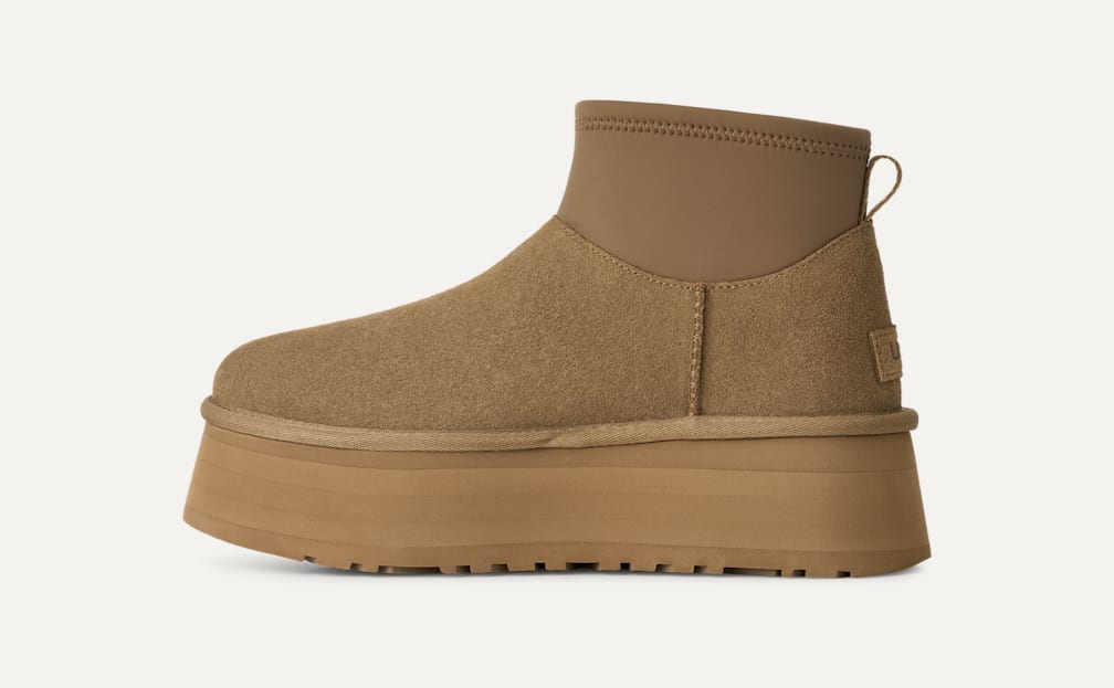 UGG レッグウォーマー ベージュ UGG® 公式【 クラシック ミニ ディッパー レッグウォーマー|Classic
