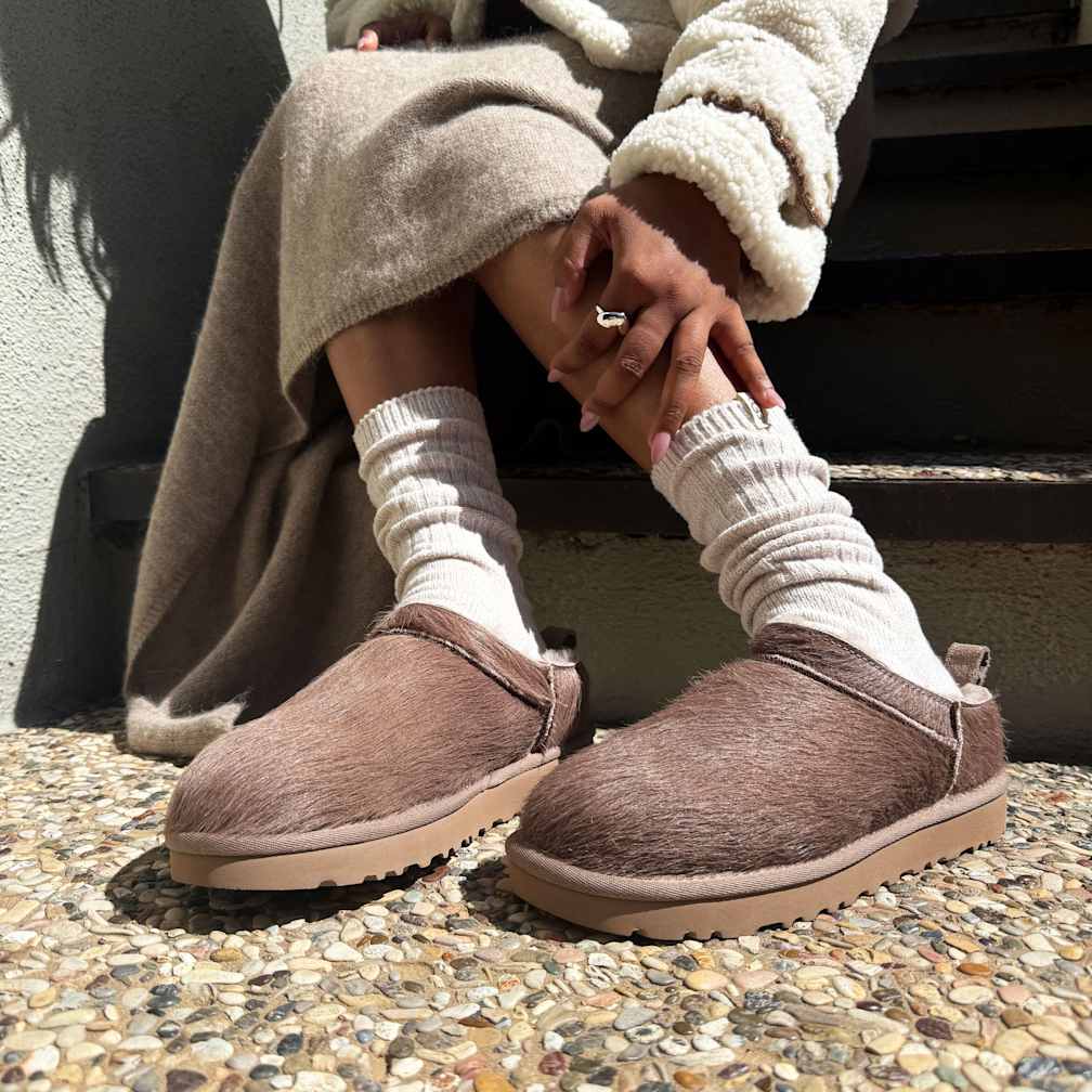 UGG® 公式【 クラシック マイクロ カーフ ヘアー|Classic Micro Calf