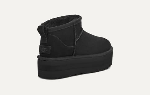 人気デザイナー UGG® 公式【 クラシック ウルトラ ミニ プラットフォーム 靴