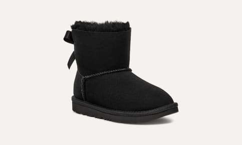 アグ UGG ブーツ　ミニ ベイリー ボウ　リボン　キッズ　17cm UGG® 公式【 ミニ ベイリー ボウ II|Mini Bailey Bow II| 1017397K