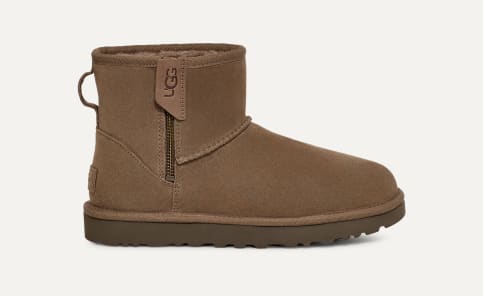 クゥさん　UGG Classic Mini Bailey Zip 25cm UGG® 公式【 クラシック ミニ ベイリー ジップ|Classic Mini Bailey