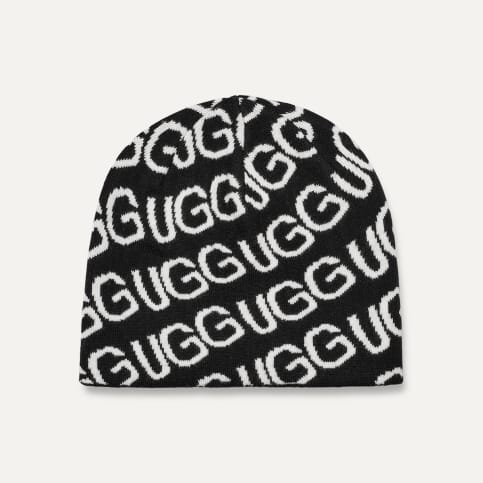 UGG® 公式【 UGG ロゴ ニット ビーニー|UGG Logo Knit Beanie