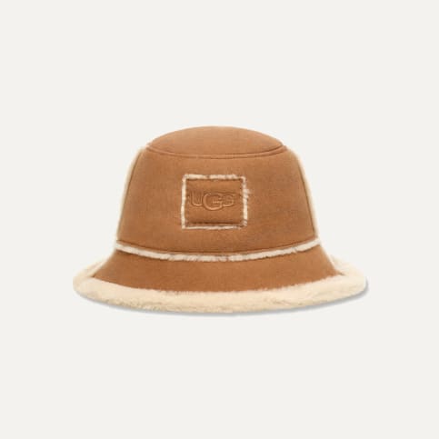 UGG® 公式【 シープスキン バケット ハット|Sheepskin Bucket Hat| 191459208519 | レディース】アグ 公式サイト