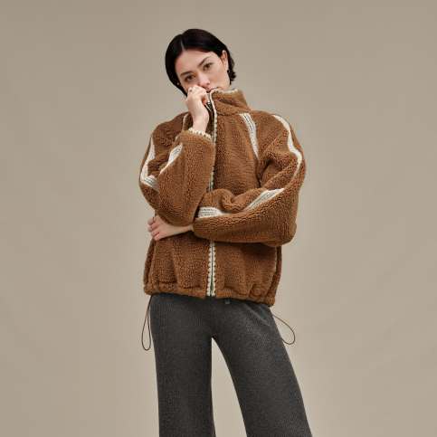 UGG® 公式【 ニキア クロシェ UGGフラッフ ジャケット|Nikia