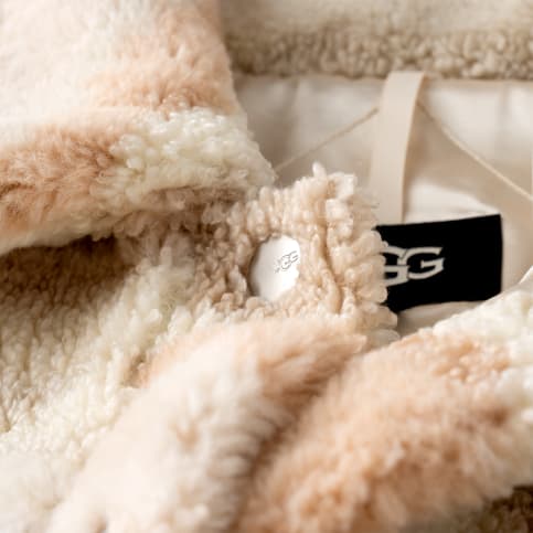 UGG® 公式【 フランキー UGGフラッフ ジャケット トパ|Frankie