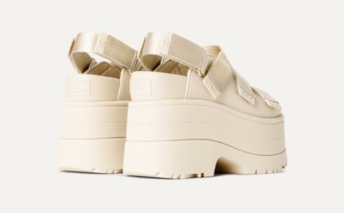 UGG W GOLDENRISE ホワイト サンダル UGG Australia サンダル W GOLDENRISE / アグ ゴールデンライズ